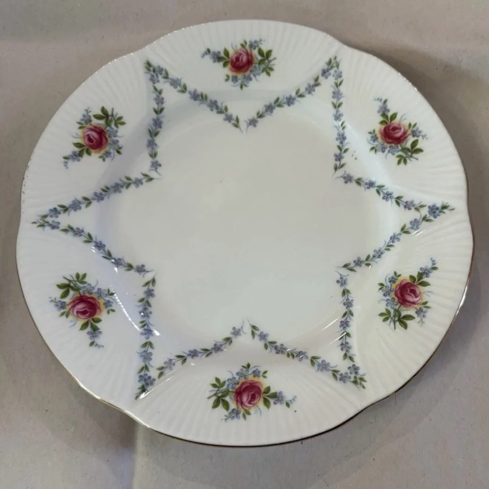 Royal Albert Bone China Side Plate Set of 5‎ | 6.5” Mixed Floral England